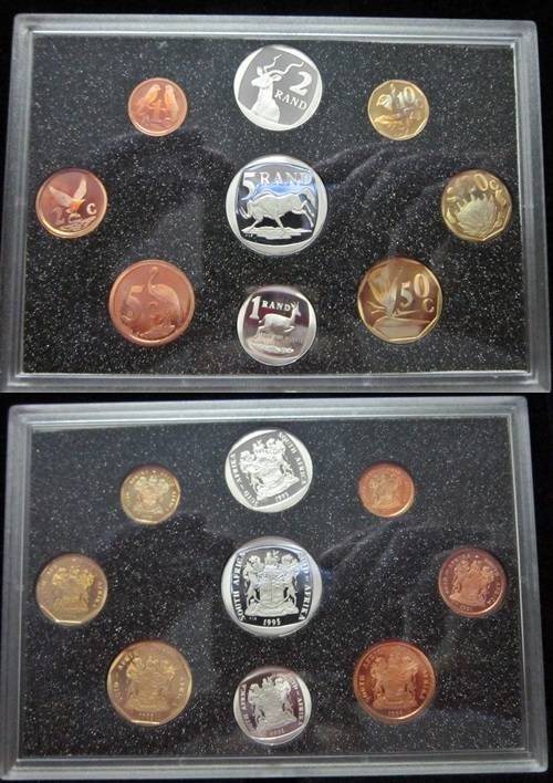 ## 1995 South Africa Proof Set ##