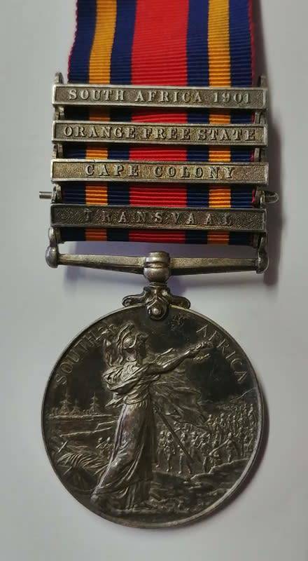 ## QSA with 4 Bars ** 712 TPR A.R. Glen Johannesburg M.R. ** Note Bar needs new pin ##