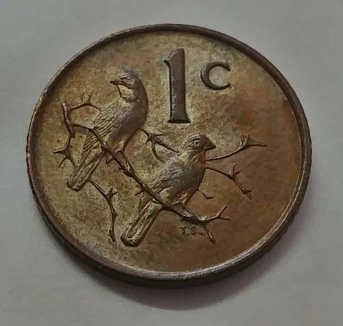 ## Key Date 1965 South Africa English 1 Cent ##