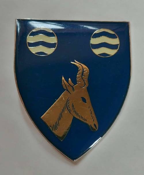 ## Hartbeesfontein Commando Right Hand Flash ** 2 Pins Missing ##