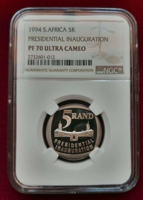 ## Finest Known 1994 Presidential Inauguration R5 PF 70 Ultra Cameo ##