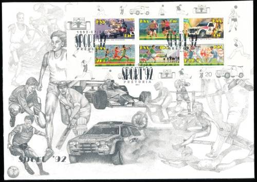 RSA  1992 -  SPORT  F/DAY COVER
