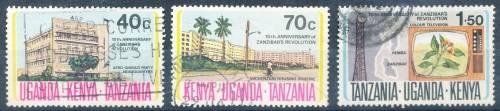 KUT  - 1974 -  Anniversary of Zanzibar's Revolution  PART  SET - FINE USED