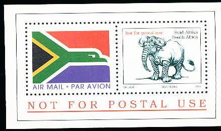 RSA  - 1996 -   BIG 5  -   MEDIA RELEASE  - FINE  MINT