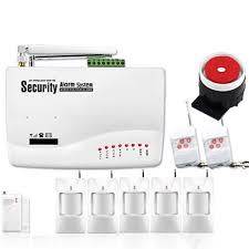 Wireless GSM Burglar Security Alarm System with 5 x PIR