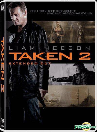 TAKEN 2 - EXTENDED CUT DVD