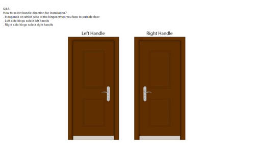 Digi 6600-86 Series Biometric fingerprint Door lock