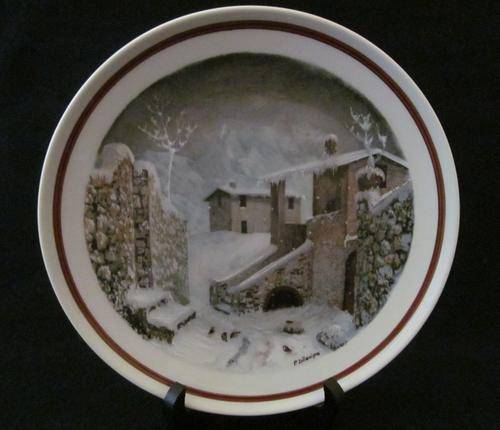 P. DILANIPA Collectible Plate - One Of The Four Seasons