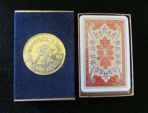 Waddingtons Fine Playing Cards - Boxed & Cards Sealed