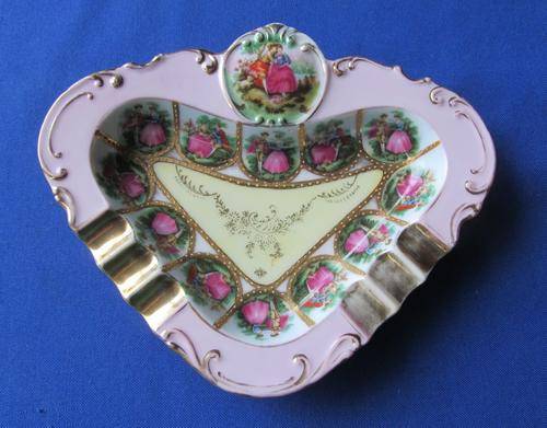 Van Hunks Hand Painted Ashtray Ornament