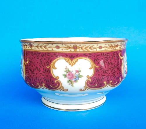 Royal Albert " Lady Hamilton " Sugar Bowl - Made In England