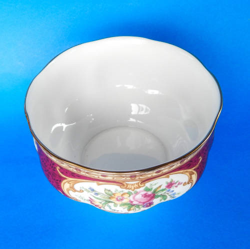 Royal Albert " Lady Hamilton " Sugar Bowl - Made In England