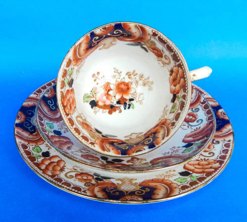 Royal Albert Crown China " Gladiola " Trio - 1927-1935 - Made In England