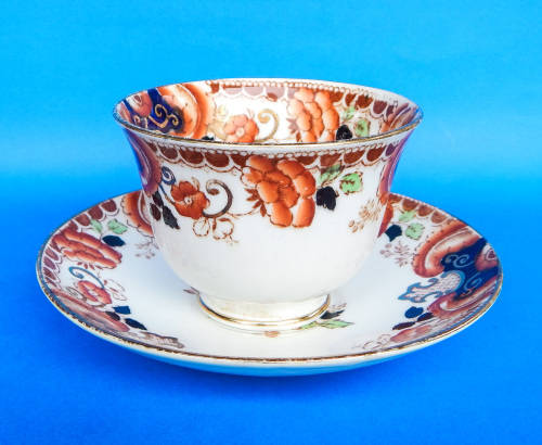 Royal Albert Crown China " Gladiola " Trio - 1927-1935 - Made In England
