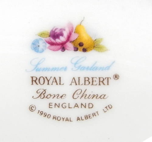 Royal Albert  " Summer Garland "  Milk Jug - Made In England