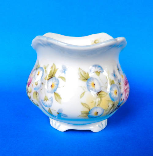 Royal Albert  " Summer Garland "  Oval Sugar Bowl - Made In England