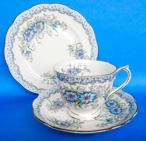 Royal Albert " GEM " Trio - Made In England