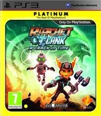 PS3 RATCHET & CLANK A CRACK IN TIME PLATINUM / BID TO WIN / FREE SHIPPING