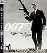 PS3 007 QUANTUM OF SOLACE / BID TO WIN / FREE SHIPPING