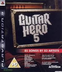 PS3 GUITAR HERO 5 / SAG / BID TO WIN / FREE SHIPPING