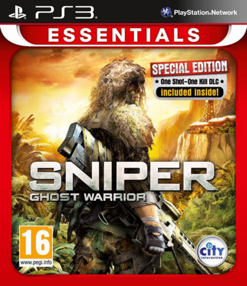 PS3 SNIPER GHOST WARRIOR ESSENTIALS / BID TO WIN / FREE SHIPPING