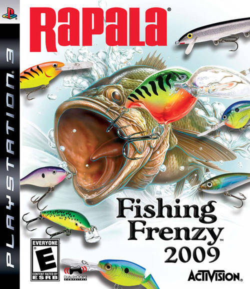 PS3 RAPALA FISHING FRENZY / BID TO WIN / FREE SHIPPING