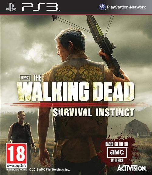PS3 THE WALKING DEAD SURVIVAL INSTINCT / BID TO WIN / FREE SHIPPING
