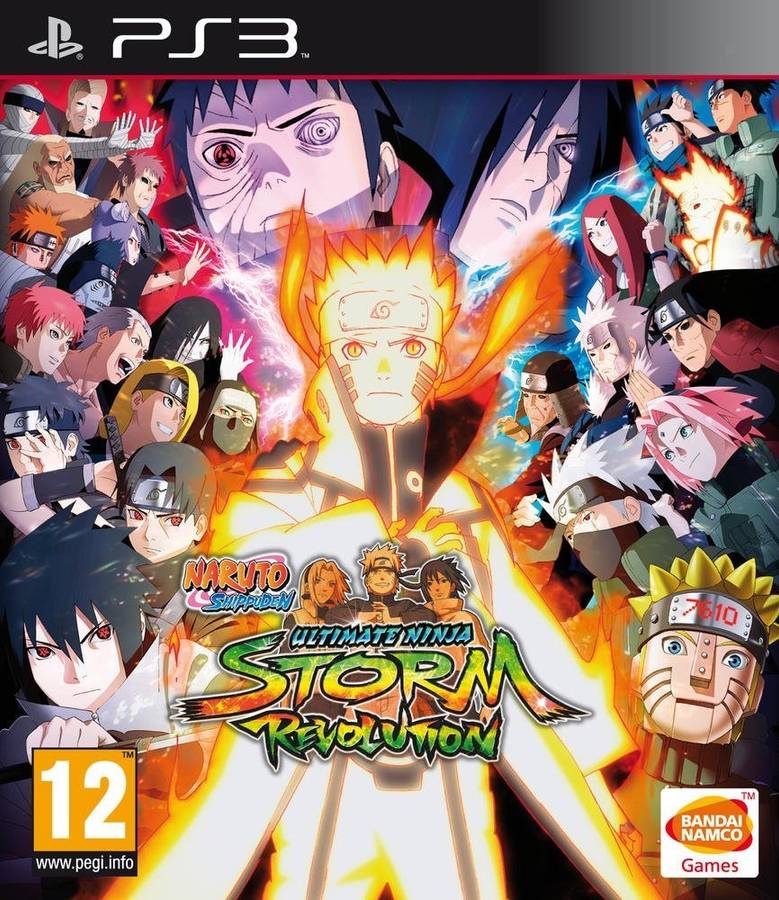 PS3 NARUTO SHIPPUDEN ULTIMATE NINJA STORM REVOLUTION WITH BONUS DVD / BID TO WIN