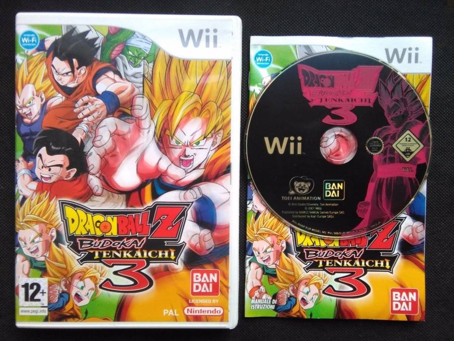 WII DRAGON BALL Z BUDOKAI TENKAICHI 3