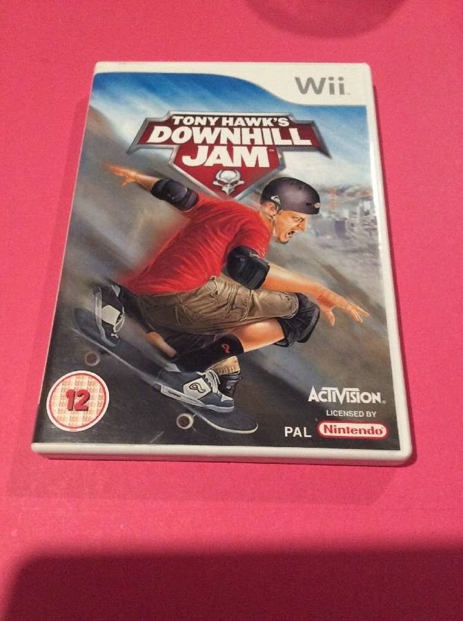 Wii Tony Hawks Downhill Jam