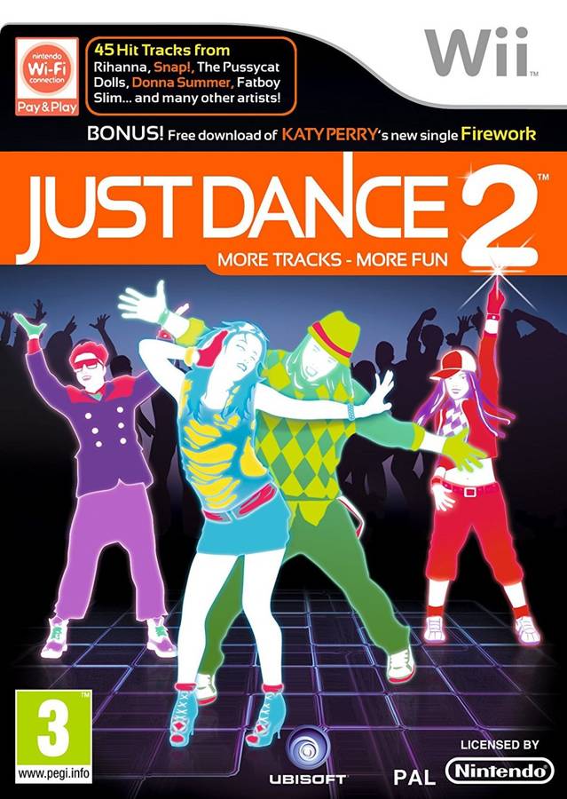 WII JUST DANCE 2 / BID TO WIN