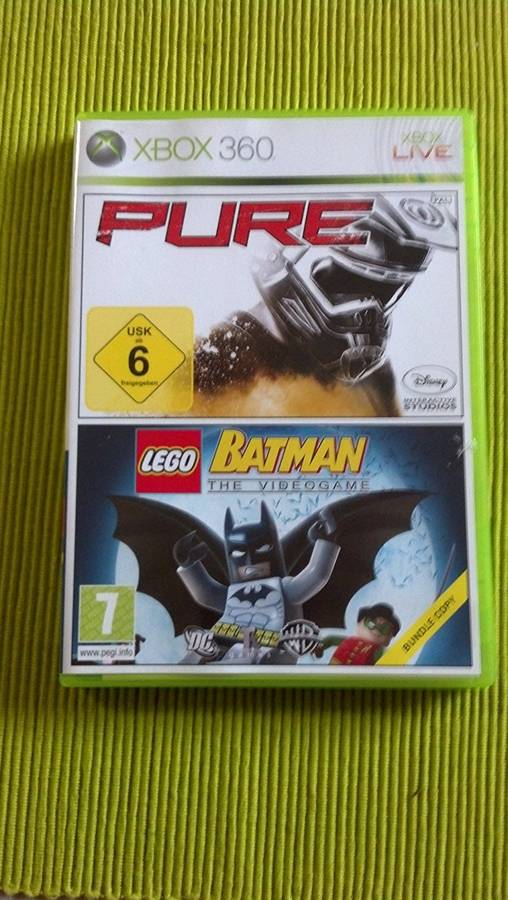 Xbox 360 Pure & Lego Batman The Videogame Bundle / Original Product
