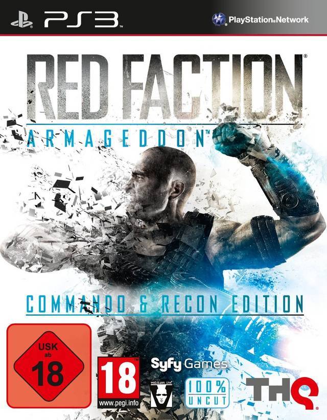 PS3 RED FACTION ARMAGEDDON COMMANDO & RECON EDITION / BID TO WIN
