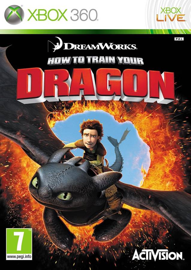 Xbox 360 Dreamworks How To Train Your Dragon / As New / Original Product