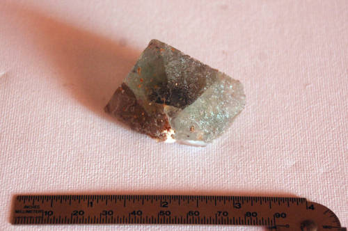 Natural fluorite from Riemvasmaak