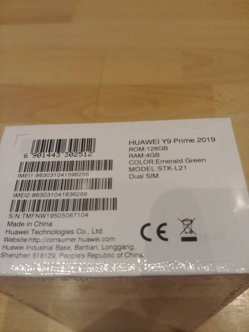 Huawei Y9 Prime 2019