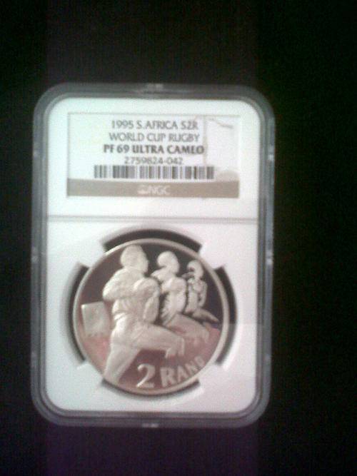 1995 S.Africa S2R World Cup Rugby PF 69 ULTRA CAMEO