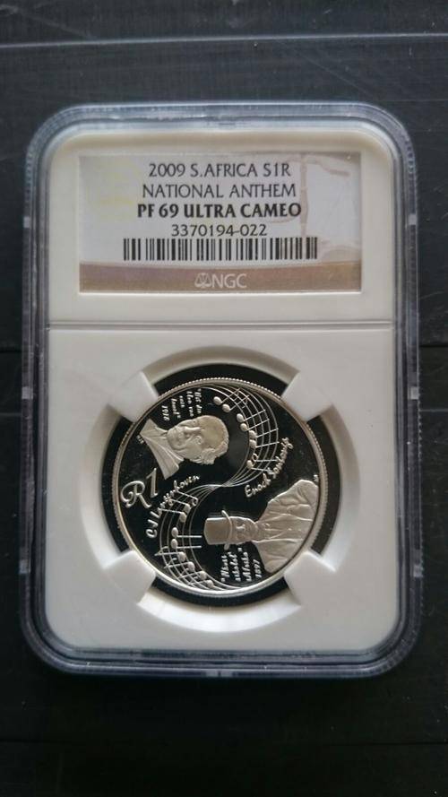 2009 S1R S.Africa National Anthem PF69 Ultra Cameo