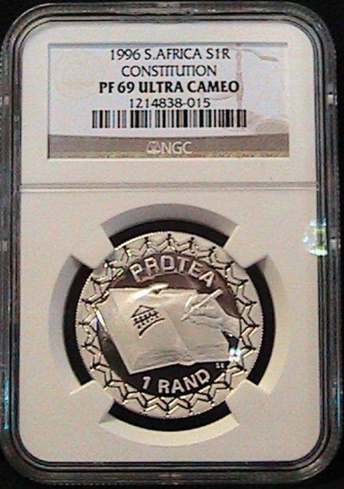 1996 Costitution S1R - PF 69 Ultra Cameo ***SCARCE***