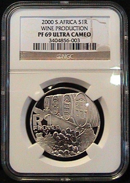 2000 Wine Production S1R - PF 69 Ultra Cameo ***SCARCE***