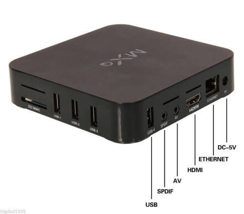 SMART TV BOX,TV BOX ANDROID,MX-Q 4K SMART ANDROID TV BOX MEDIA PLAYER (NETFLIX, WIFI, KODI)