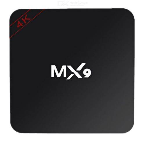 MX9 4k TV Box (Supports NETFLIX, MIRACAST, KODI)