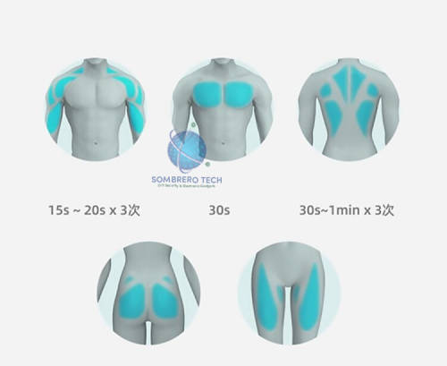 Massage Gun Muscle Relaxation Massager Vibration Fascial Gun Fitness Equipment Vibrator Relaxation