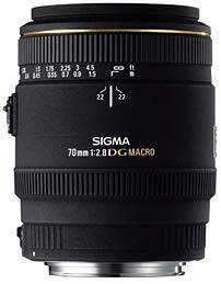 Sigma EX 70mm MACRO lens - Canon Mount