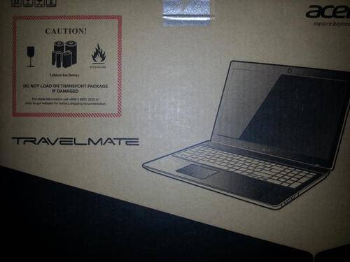 Acer TravelMate i7 4GB 750GB Hard drive