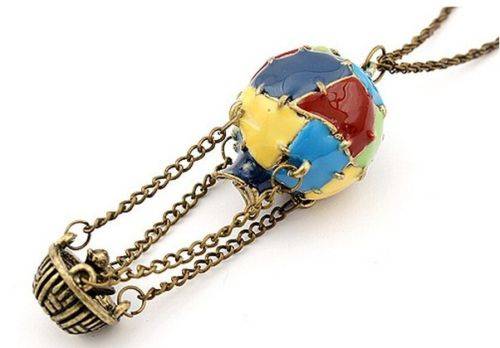 *** HOT AIR BALLOON - NECKLACE ***