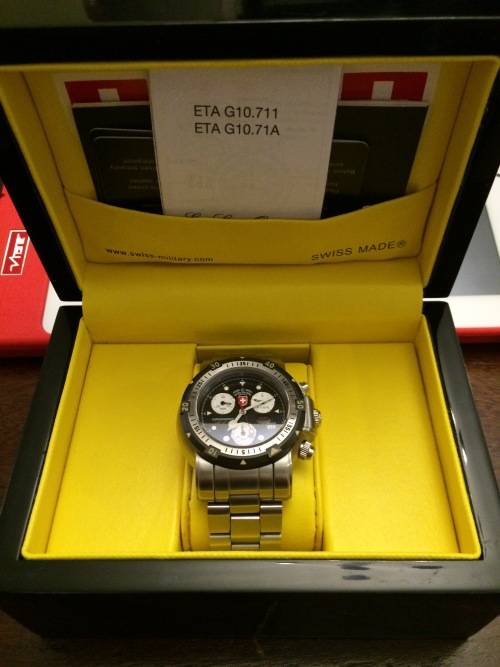 Swiss Military Watch in prestine condition bought from a respectable bob wholesaler