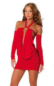 SEXY RED DRESS