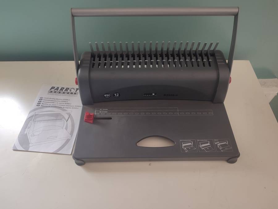 Parrot 450 Sheet Comb Binder Machine B2988-4