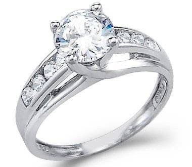 1.00Cts Round Cut Real & Natural Diamond Wedding/Engagement Ring @ Very Attractive Offer